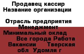 Продавец-кассир › Название организации ­ Southern Fried Chicken › Отрасль предприятия ­ Менеджмент › Минимальный оклад ­ 40 000 - Все города Работа » Вакансии   . Тверская обл.,Удомля г.